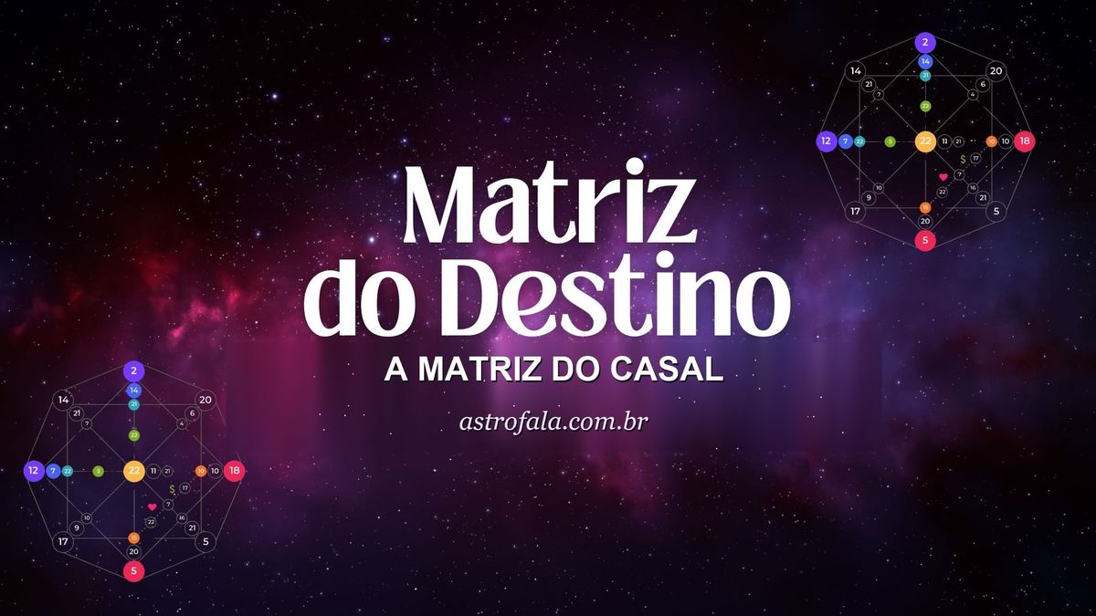 Mapa da Matriz do Casal - Descubra a Essência do Seu Relacionamento